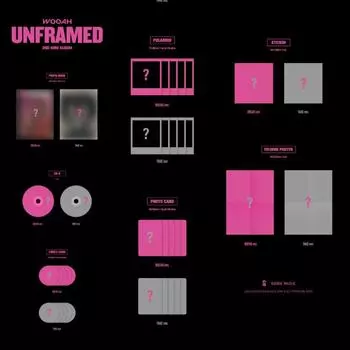 WOOAH 2-й мини-альбом UNFRAMED Random Ver