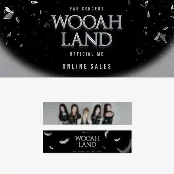 WOOAH Fan Concert Официальный слоган WOOAH-LAND