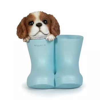 Woobia Cavalier Boots Jar x 9 x 11 см кукольная фигурка украшение животное садовое украшение собака H23232 9.2 коричневый