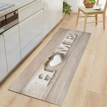 Wood grain wood kitchen rug anti slip mat home decor rugs welcome s for entrance door living room 40x60cm