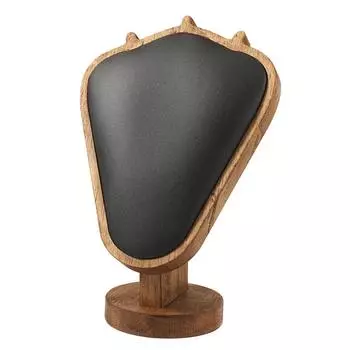 Wood Jewelry Display Rack Pendant Necklace Bracelet Earrings Ring Storage Stand Holder Counter Jewellery Showcase