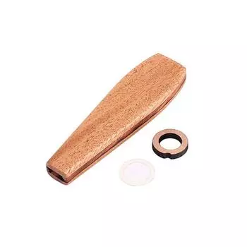 Wood Kazoo Lightweight Woodwind Instrument Guitar Mini Diaphragm Musical Accessory Song Party Professional