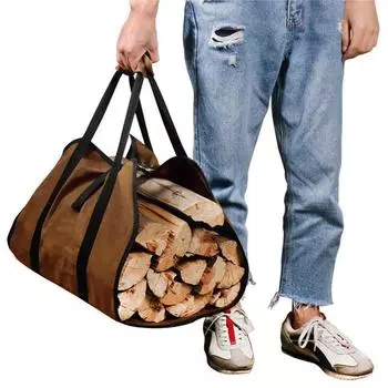 Wood Storage Bag, Firewood Sorting Bag, Logging and Transportation Bag, Sundries Sorting Bag