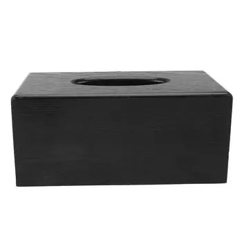 Деревянный диспенсер для салфеток, гладкая, ручная работа, деревянная крышка для коробки салфеток, многофункциональный держатель для салфеток для лица