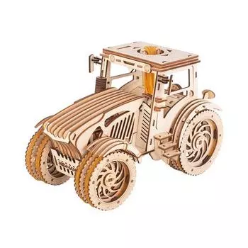 Wood Tractor 3D Трехмерная головоломка Корея 3d головоломка