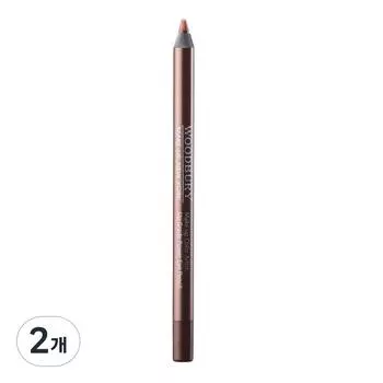 Woodbury upgraded eye pencil 1.2g, pearly brown, 2 pcs.