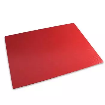 Wooden 42 x 32 x Current model J-kitchens Placemat, Red, 0.5cm,