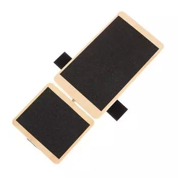 Wooden Ankle Balance Board Single Foot Trainer Stability Exercises Plantar Ballet Pilates