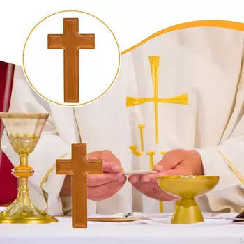 Wooden Cross Catholic Crucifix Art Sculpture Sign Vintage Easter Spiritual Religious Christians S