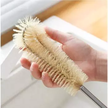 Щетка для чистки стекол из дерева, щетка для чистки стеклянных чашек 30*5cm