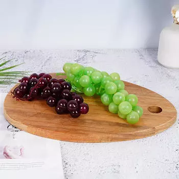 Деревянная разделочная доска, разделочная доска, для фруктов, овощей, мяса, бытовая с отверстием для подвешивания овощей