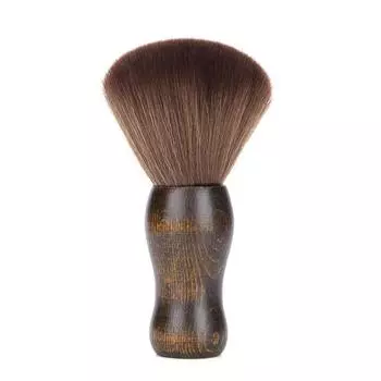 Wooden Handle Barber Soft Brush Specialty Shaving Brush Cleaning Haircut Tool Barbershop Tools Makeup Vinyl Record Cleaner
