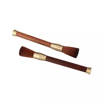 Wooden Handle Coffee Grinder Cleaning Brush No Bristles Removal Coffee Cleaning Brush Cafe чёрный