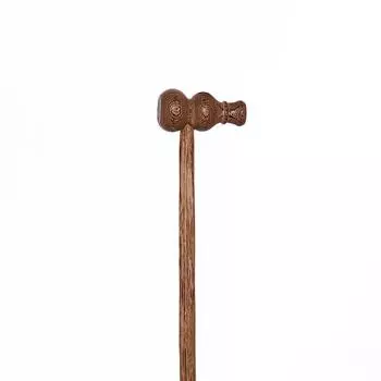 Деревянный массажный молоток Knock Back Meridian Hammer Массажный молоток для спины Chicken Wing Деревянный массажер Health Hammer Массажное оборудование 1