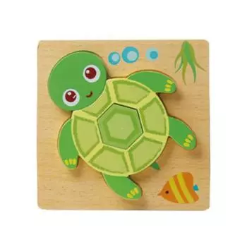 Wooden Puzzle Early Education Zhiyi Baby Building Block Three-Dimensional Children S Toys Girls And Boys 1-2-3 -6 Years Old