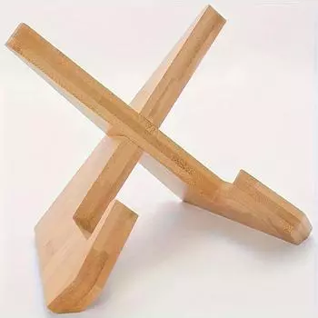 Wooden Recipes Home Restaurant Recipes Reading Stand Solid Wooden Stand Display Stand Lazy Stand Tablet Stand 1pc