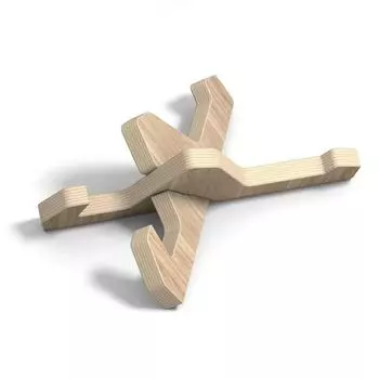 Wooden Texture Skateboard Display Stand Sitting Bracket Wooden Skateboard Rack Schools Shops as picture