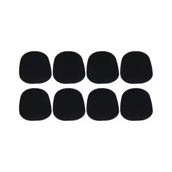 Woodwind Musical Saxophone Tooth Pads Mouthpiece Pads Mouthpiece Patches Sax Mouthpiece Cushions transparent-square