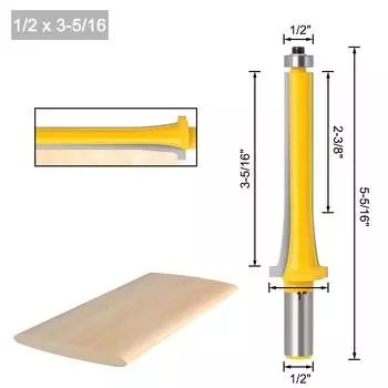 Woodworking 1/2 handle 12 handle real louver armrest knife, door and window knife trimming knife, engraving machine line knife, bakelite cutter Real Louver Armrest Knife 1/2 * 84.5