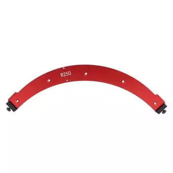 Woodworking Round Corner Template Aluminum Alloy Inner and Outer Corner Jig Template for Woodworking