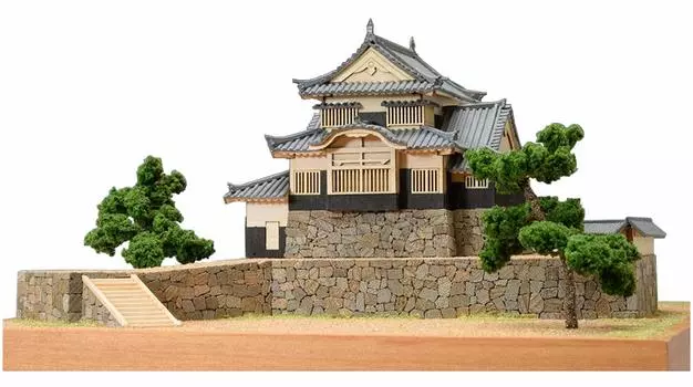 Woody Joe Bitchu Matsuyama Castle Деревянный набор для сборки модели 1/150