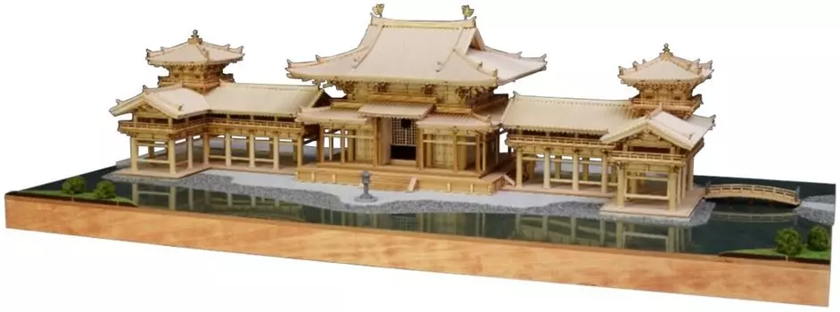 Woody JOE Byodoin Phoenix Hall деревянная модель, набор для сборки 1/120