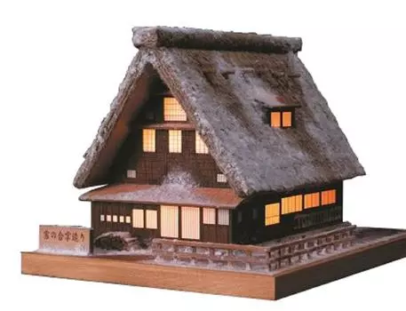 Woody Joe Light 1 Snow Деревянная модель Gassho-zukuri