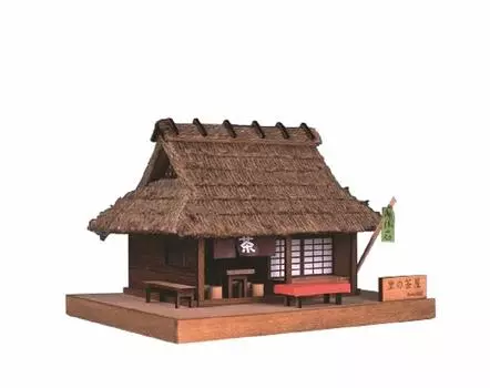 Woody Joe Mini Architecture Sato no Chaya Деревянная модель №3