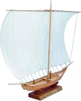 Woody Joe Mini Japanese Boat Saibikisen Wooden Model Assembly Kit (Ship)