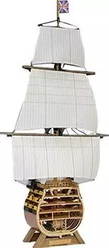 Woody Joe Royal Navy Victory Cut Model Деревянная модель Неокрашенный комплект для сборки 1/160 (С парусом)