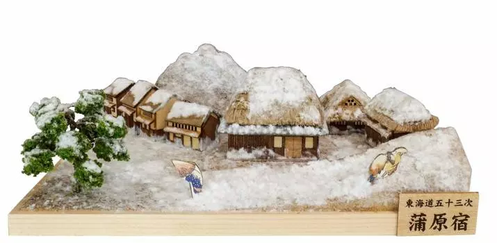 Woody Joe Stations of the Tokaido Series Набор для сборки деревянной модели Fifty three Kambara-juku Non-Scale
