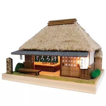 Woody Joe Stations of the Tokaido Series Деревянный набор для сборки модели Fifty three Maruko-juku Non-Scale