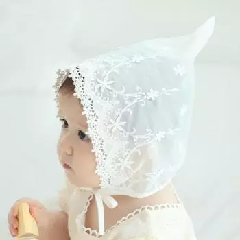 Woojuai Infant Elfin кружевной чепчик, корейские детские товары