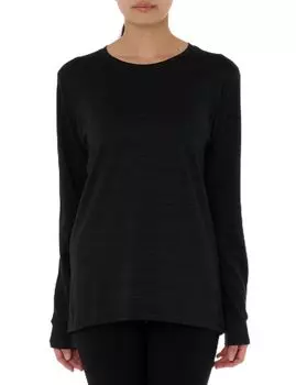 Wool Crew Long Sleeves BLACK 4 [Goldwin] чёрный