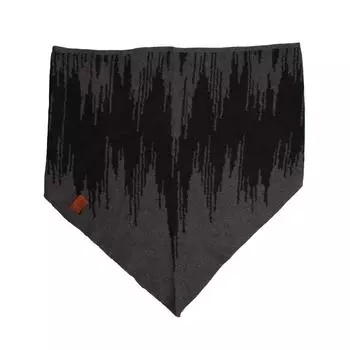 Wool Poncho Scarf 126600 for Men and Women TU чёрный