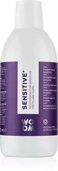 WOOM Sensitive+ Mouthwash bain de bouche pour dents et gencives sensibles TU прозрачный