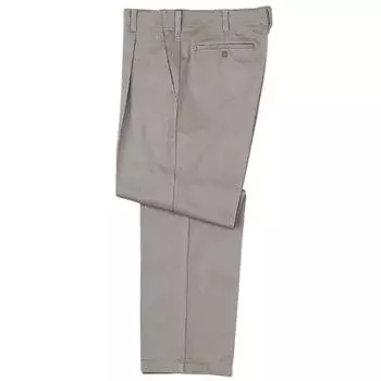 Work 82cm [Midori Anzen] Clothes, Slacks, 100% Cotton, Unisex, M6171, Bottom, Gray, серый