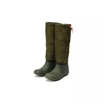 Work farm long Mandom 60 actiboots cm [Margo] shoes, boots, gardening, work, compact, hood, MNDM60-KH-240, khaki, 24.0