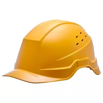 Work Made of with Ventilation with KP Yellow [Midori Anzen] Helmet, ABS, Holes, SC23BV, DR2, ( Liner),