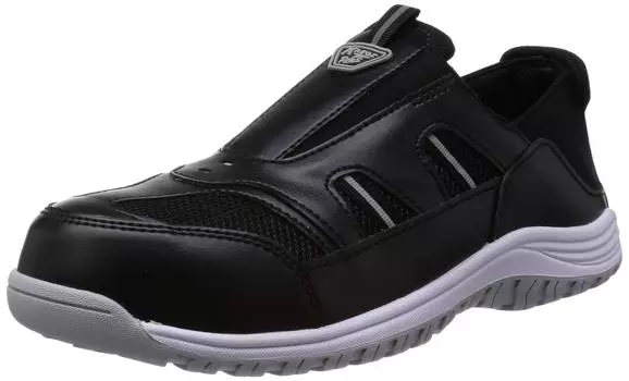 Work Resin Reflective Original Creos Plus Unisex cm [Margo] Обувь, Носок, Материал, Stepper-kun 810, Взрослые, Черный, 27.0 чёрный