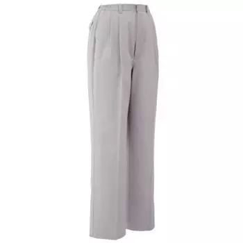 Work Silver 11 [Midori Anzen] Clothes, Slacks, Women s L561, Bottom, Gray, No.