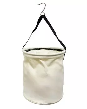 WorkMaster Electrician Bucket White Canvas WM-C32