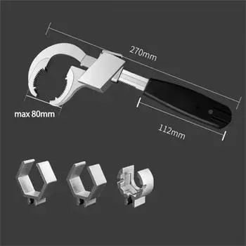 Workshop Kit Bathroom Items Open Hand Tool Tools Adjustable Sink Pipe Automotive Set Mechanical Wrench Large Sewer Spanner Shelf