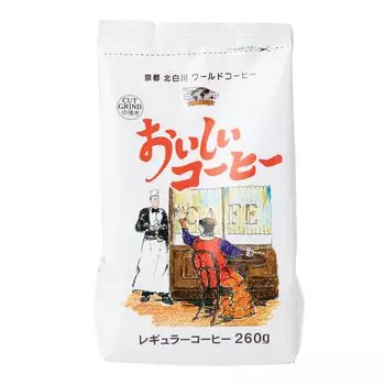 WORLD COFFEE Вкусный кофе 260 г x 12 пакетиков [среднего помола]