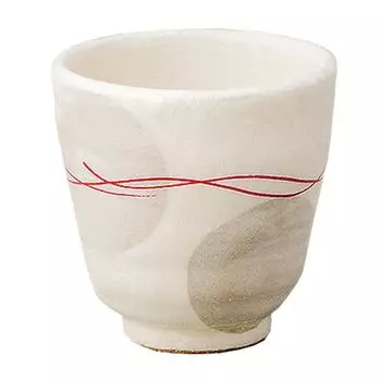 World Create Aika Arita Ware круглая красная чайная чашка с узлом 15274
