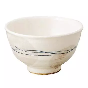 World Create Aika Arita Ware Round Knot Blue Tea Bowl 15275