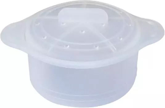 World Create силиконовая пароварка 360 мл прозрачная COCOTTE VIV 60060 чистый