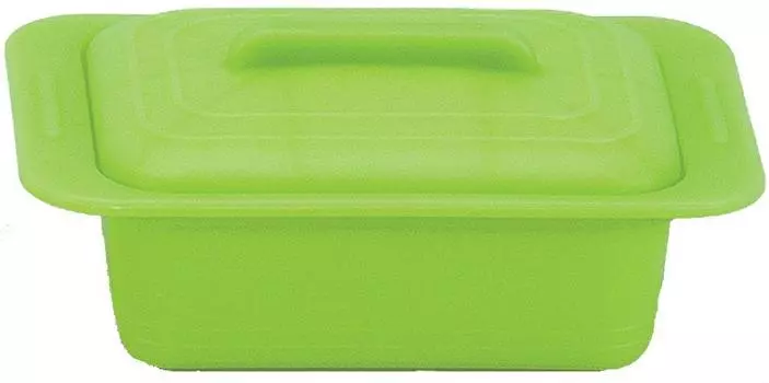 World Create ViV Silicone Steamer Steamer Microwave Cooker Uno Lettuce Green 59629