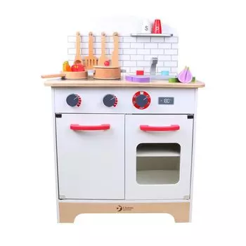 World Kitchen Кухня Play Приправа Посуда Кулинария 3 года Аутентичный подарок [Классический набор шеф-повара] Набор, Дом, Деревянный, В комплекте, Набор, Игрушка, Ужин,