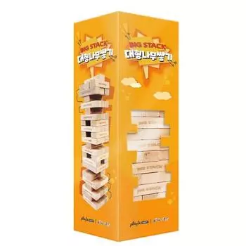 World of Play Large Wood Stacking Board Game, popular Korean game